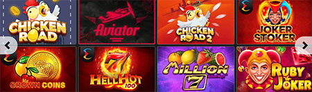 Spiele im Planbet Casino